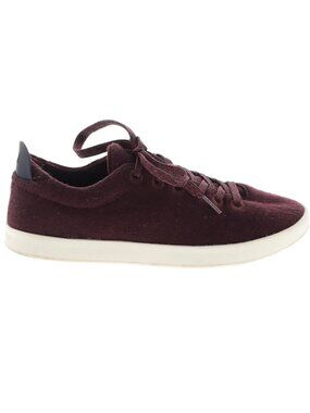 Allbirds Women's Wool Runner shoes, Dark Maroon Red, Size 9